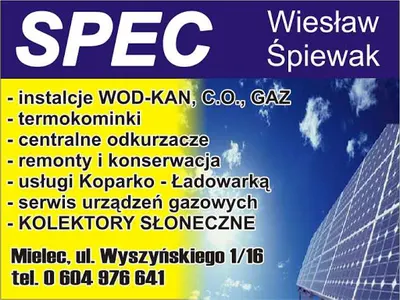 FIRMA HANDLOWO-USŁUGOWA " SPEC" WIESŁAW ŚPIEWAK